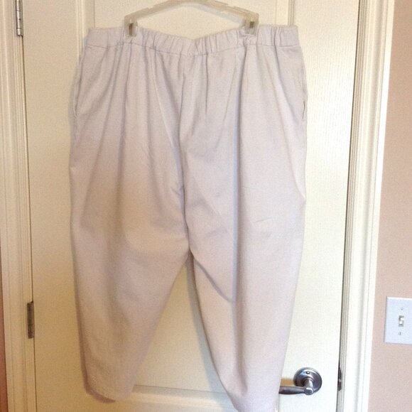 Eileen Fisher Women's White Wide Leg Lounge Sweatpants Pants Size 3X Casual - Picture 5 of 8